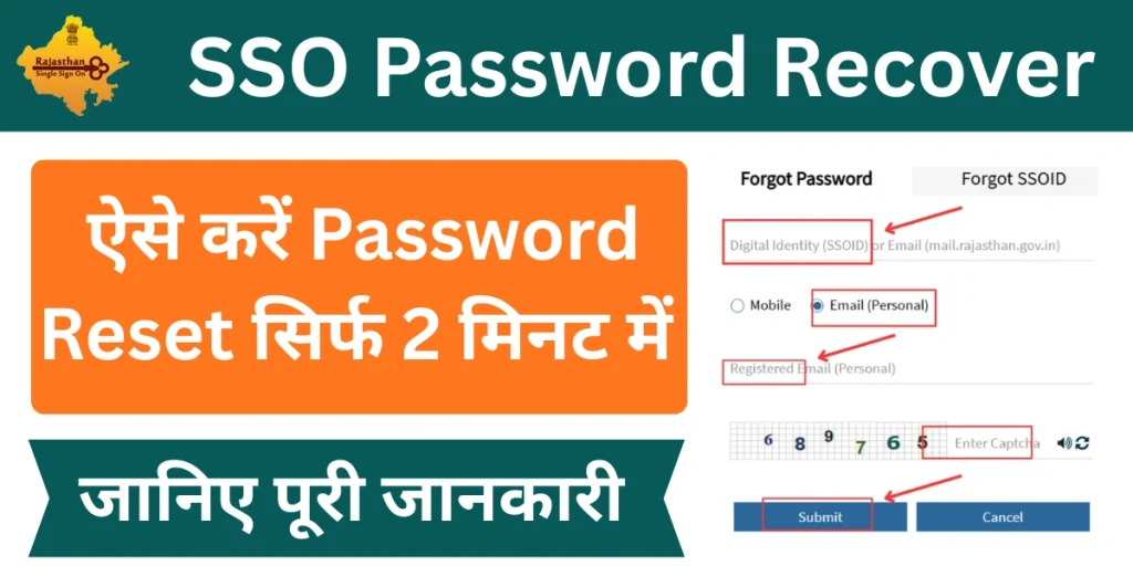 SSO Password Recover
