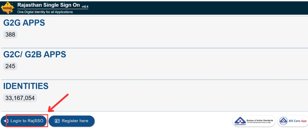 Login to RajSSO
